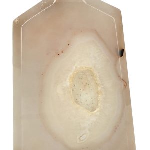 Agaat Geode punt, 12.2 cm, 359 gram, Madagaskar