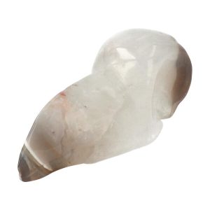 Agaat Geode Raven Schedel, 11 cm, 179 gram