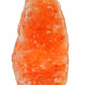 Zoutlamp oranje, 6-8 kilo, circa 35 cm